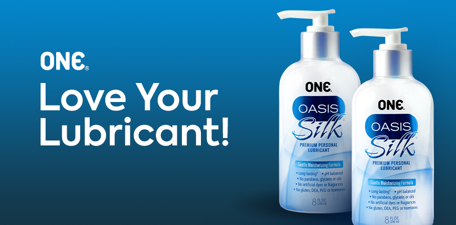 Oasis Silk is a premium hybrid lubricant so you can love your lube!