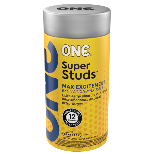 ONE Condoms Super Studs 12-Count | Super Studs™ Condoms ONE®